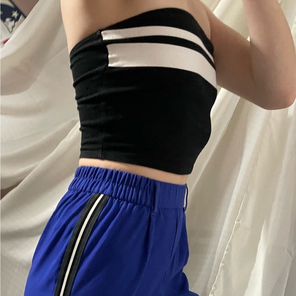 White stripe tube top crop - Picture 8 of 8